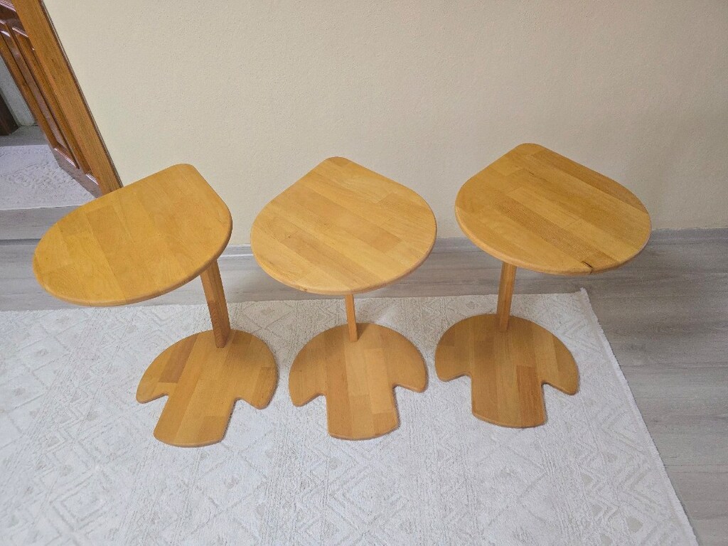 Masif Ahşap Sehpa - 7