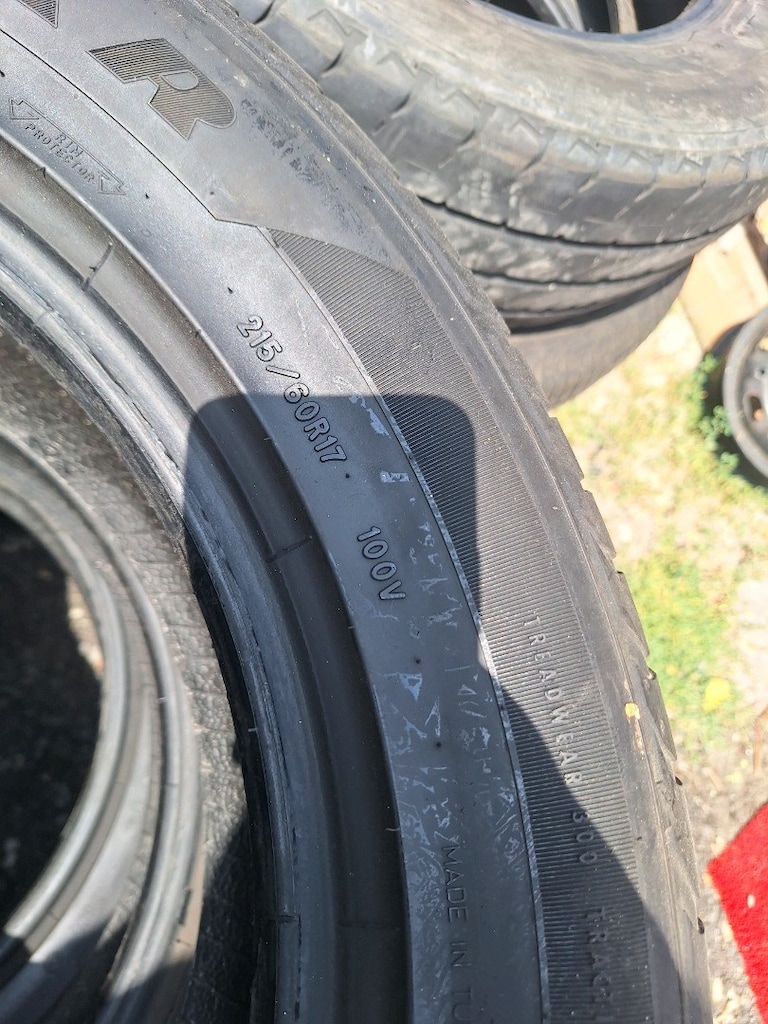 215 60 17 4 adet Goodyear yazlık tertemiz sorunsuz sıfır ayarında - 2