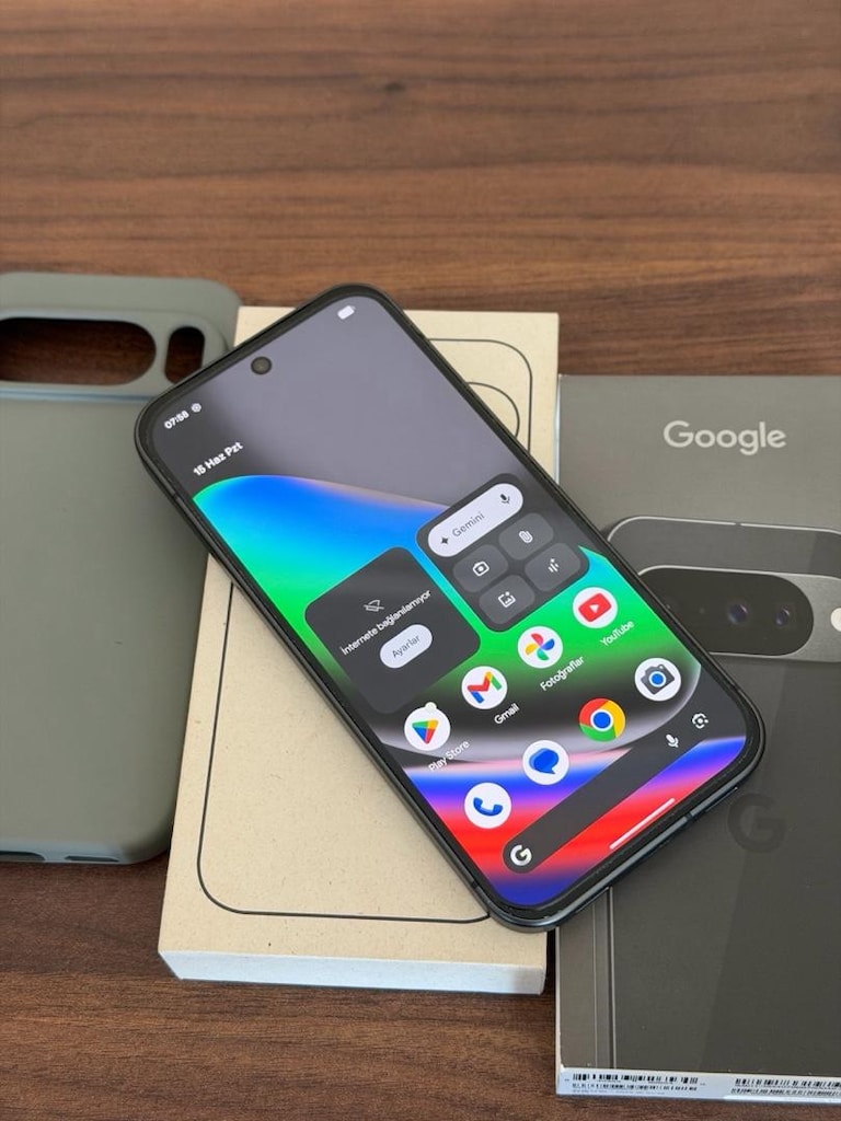 GOOGLE PİXEL 10 256 GB KAYITLI SIFIRDAN FARKSIZ PİL 100 - 4