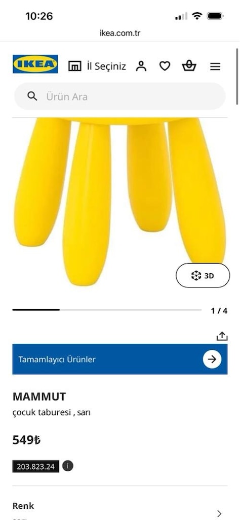 ıkea mammut tabure - 2