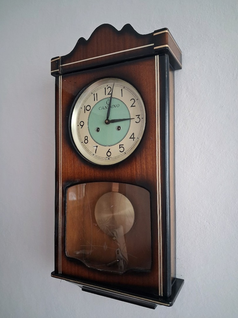 CANDINO Kurmalı Gonglu Duvar Saati ALMAN - 2