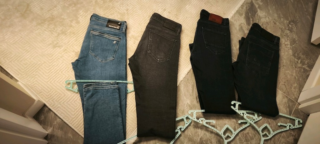 çok temiz iki tane mavi ikitane ltb jeans - 5