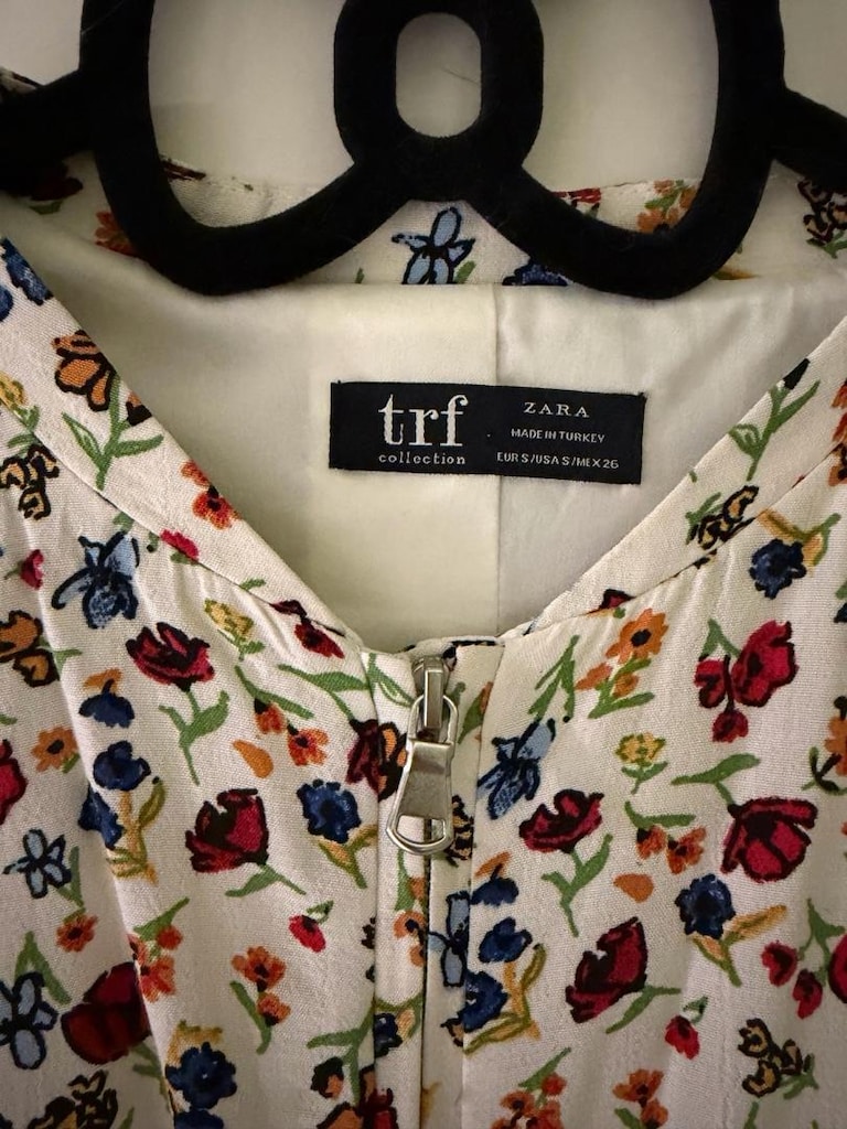 ZARA TRF ORİJİNAL SIFIR ASTARLI DOKUMA CEKET - 3