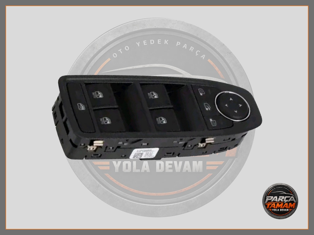 RENAULT CLIO 5 SOL ÖN CAM DÖRTLÜ DÜĞME TAKIMI 254102693R - 2