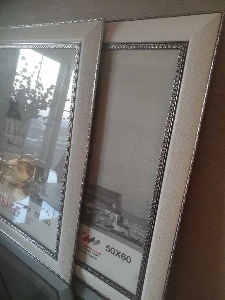 RESİM ÇERÇEVESİ SIFIR GİBİ 50x60 BEYAZ - 6