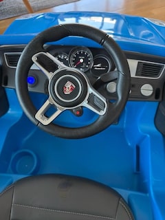 Akülü Araba Porsche Macan Mavi - 3