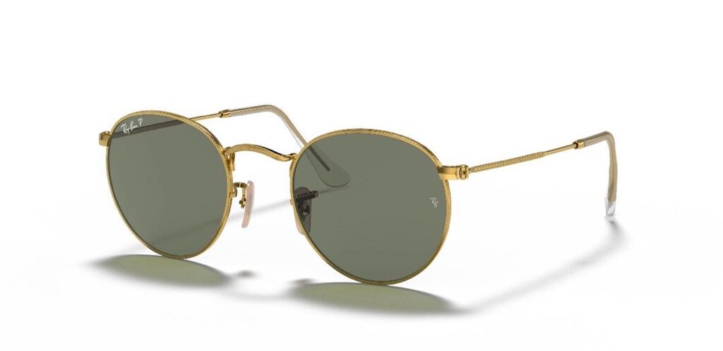 Orijinal Ray-Ban RB3447 Round Metal 001 50-21 Unisex Güneş Gözlüğü