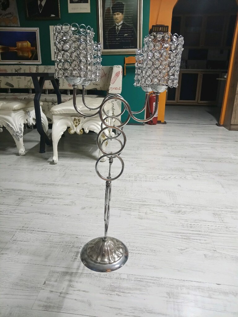 masa üstü dekoratif şamdan - 2