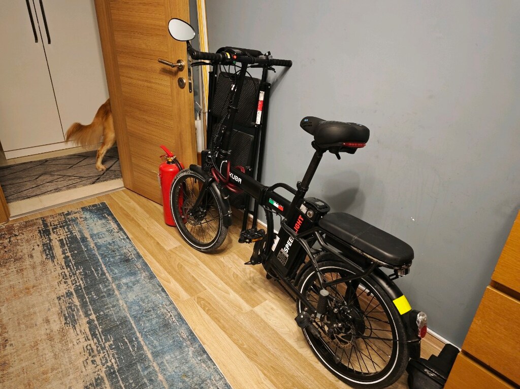 kuba speedlight elektrikli bisiklet Çift batarya full aksesuar - 7