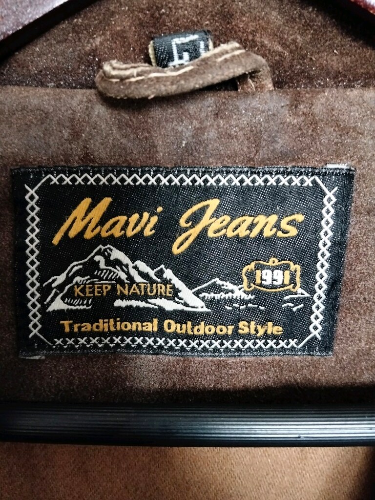 mavı jeans derı mont - 9