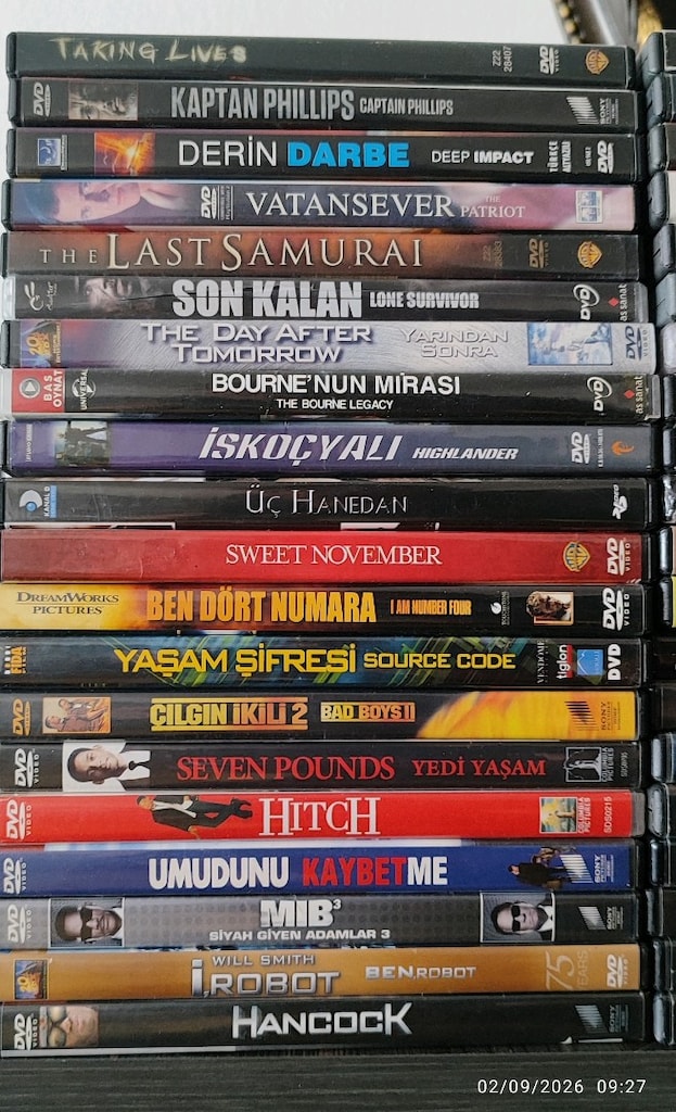 Orijinal Bandrollü DVD Film Arşivi (108 Adet) - 6