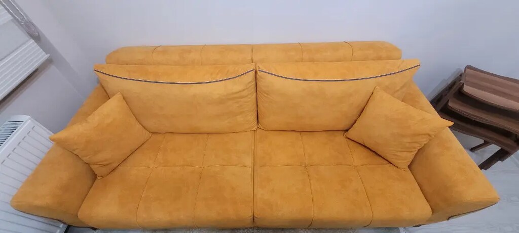 Salon oturma odasi grubu 2 çiftli 1 tekli yatak olur Sandıklı - 4