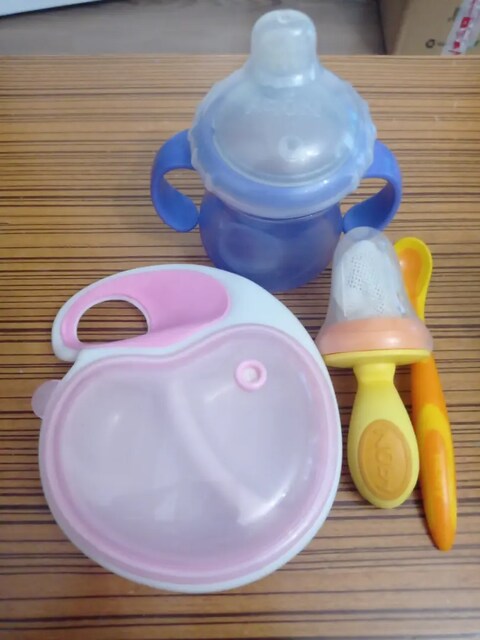 Nuby suluk mama kasesi, kaşık,sebze kaşığı fileli