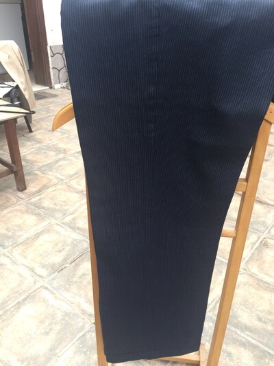 WINTAGE; Vakko saf yün pantolon; 50 Beden