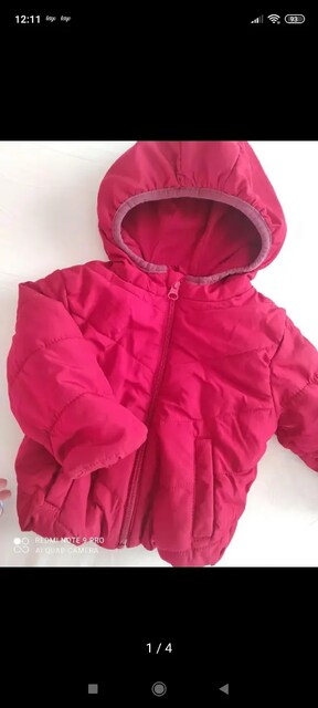Kız bebek mont