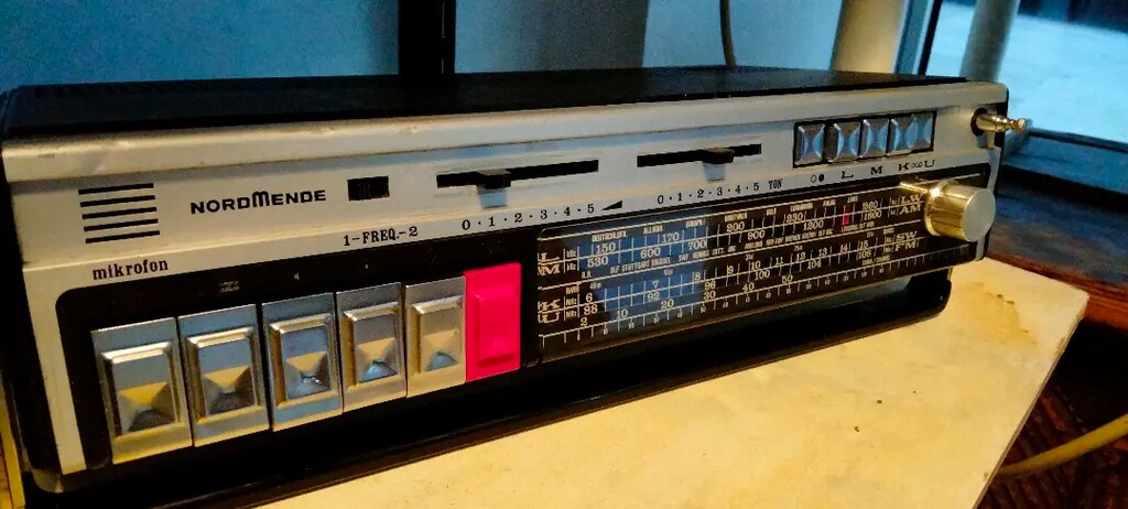 Nordmende set recorder radyo kasetçalar - 2