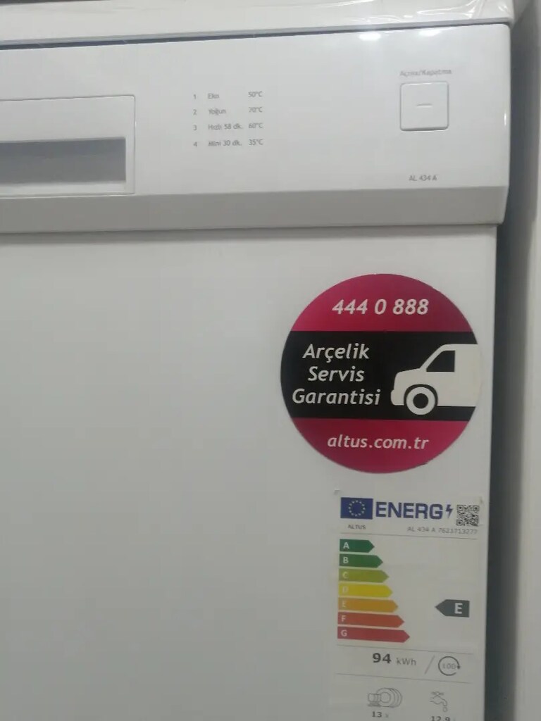 Altus 434P bulaşık makinesi 4prg sıfır ambalajında garantili - 2