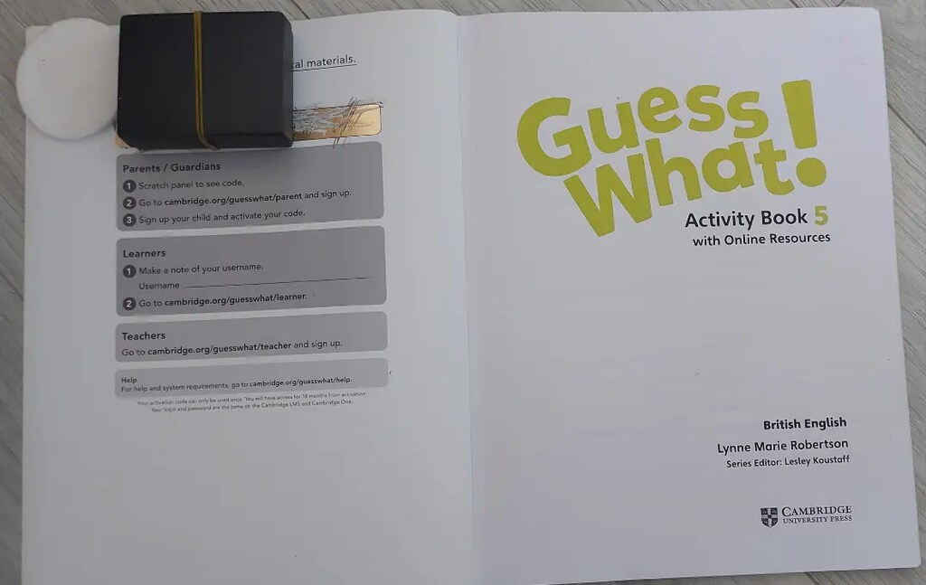 GUESS WHAT! Activiity Book 5 - 2