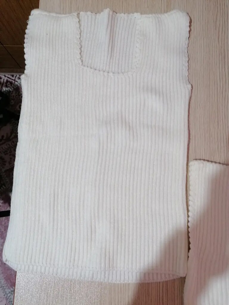 Örgü alt kazağı hiç giyilmemiş - 2