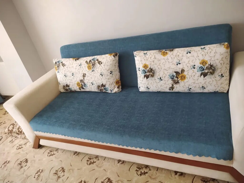 Tül perde iki fon iki de çekyat örtüsü - 3