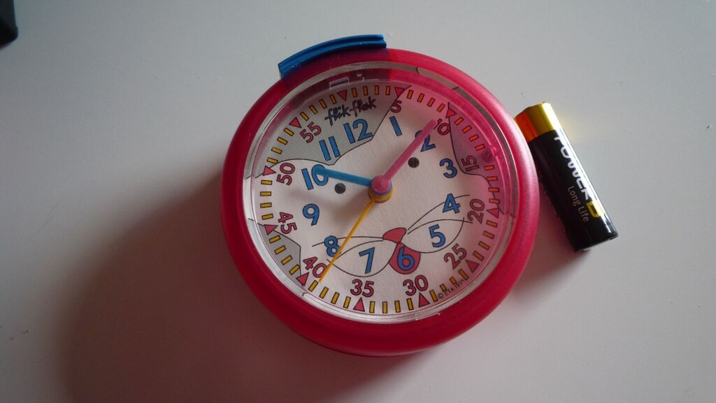 Flick Flack (Swatch) Alarmlı Masa Saati - 2