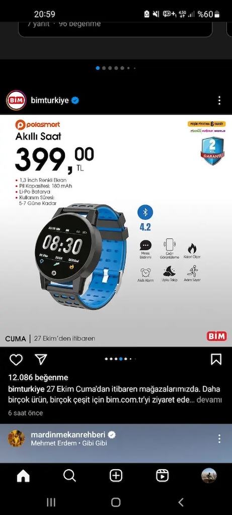Polo smart akıllı saat - 6
