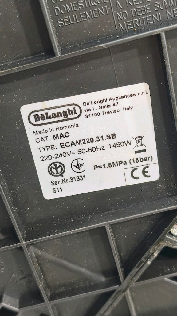 Delonghi ECAM220.31.SB Magnifica Evo Kahve Makinesi Açıklamayı Okuyunu - 14