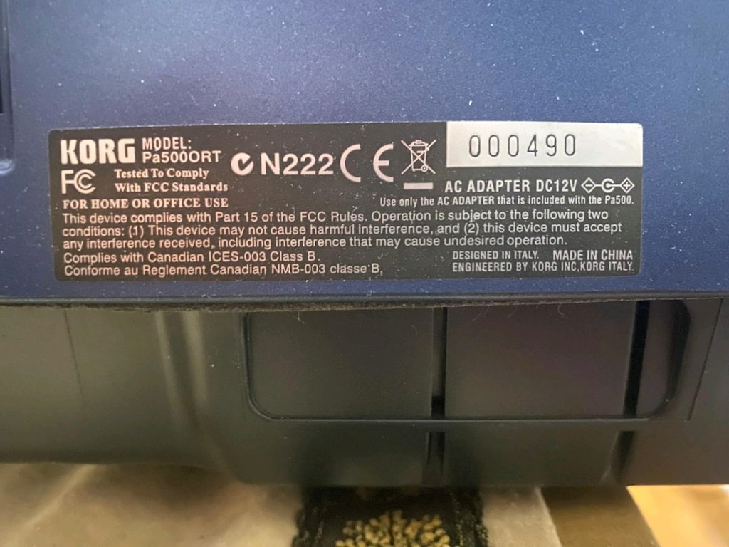 KORG PA500 ORT Oriental - 6