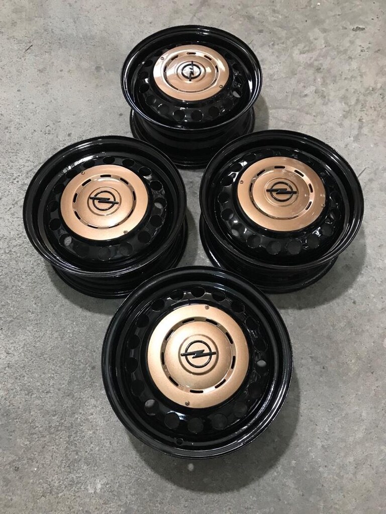 14 inç OPEL KARA JANT TAKIMI 4x100 - 3