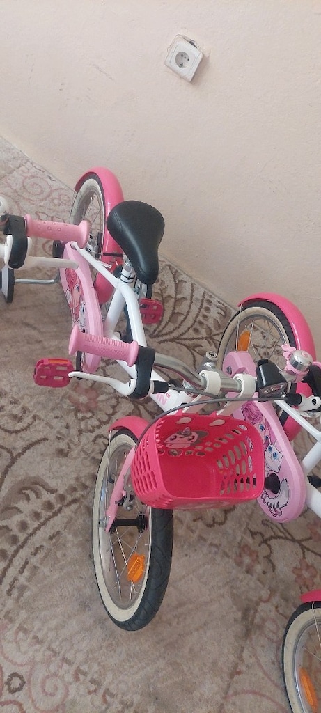 3 ADET 16 JANT KIZ ÇOCUK BISIKLETI BTWIN - 3