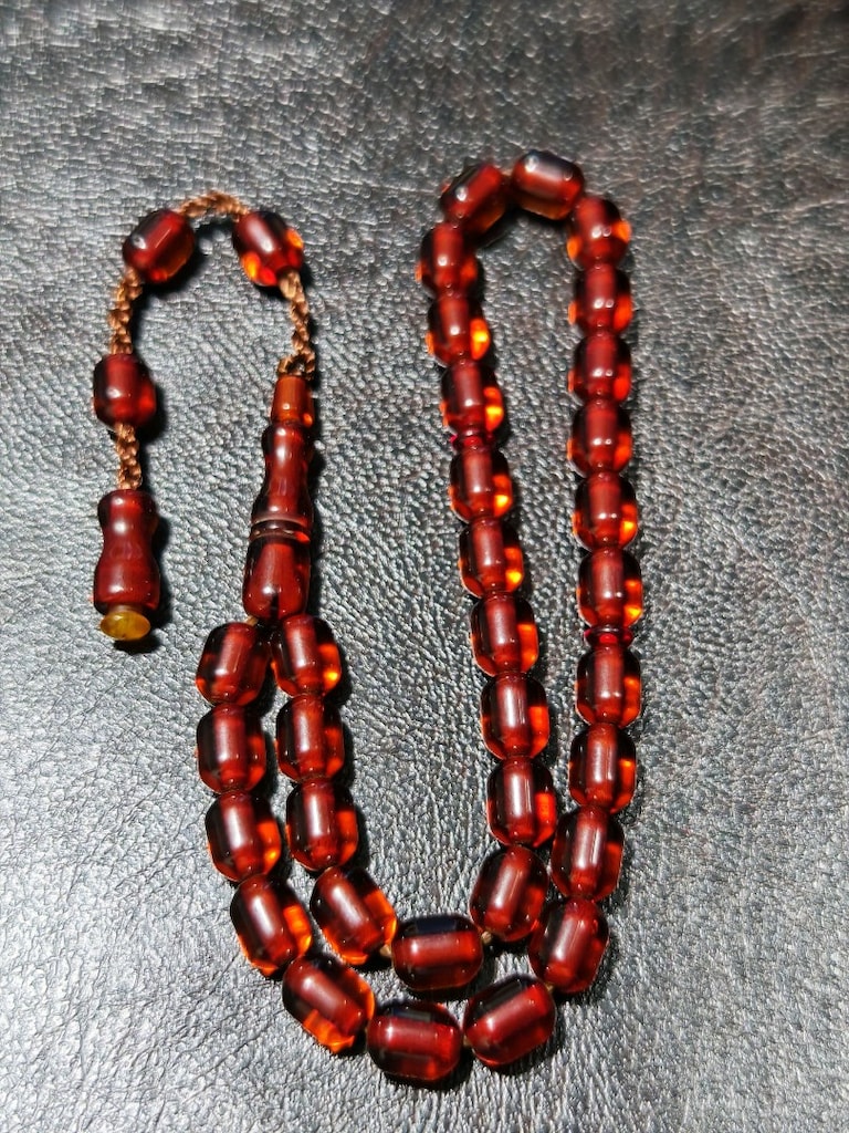 Muhammed dabbas ateş kehribar tesbih - 2