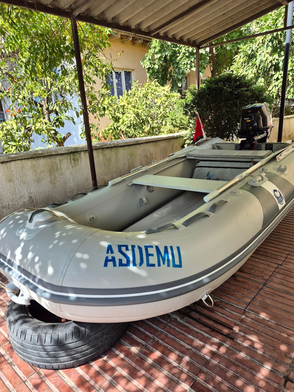 Sea Storm 330 Alüminyum Taban + Tohatsu 9.9 + Garmin Balık Bulucu