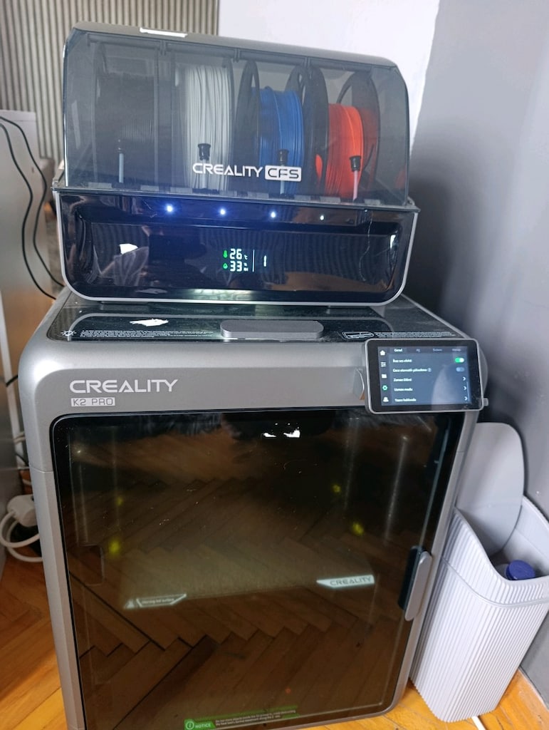 Crealty K2 Pro Combo 3D yazıcı Garantisi devam ediyor 550 saatte - 2