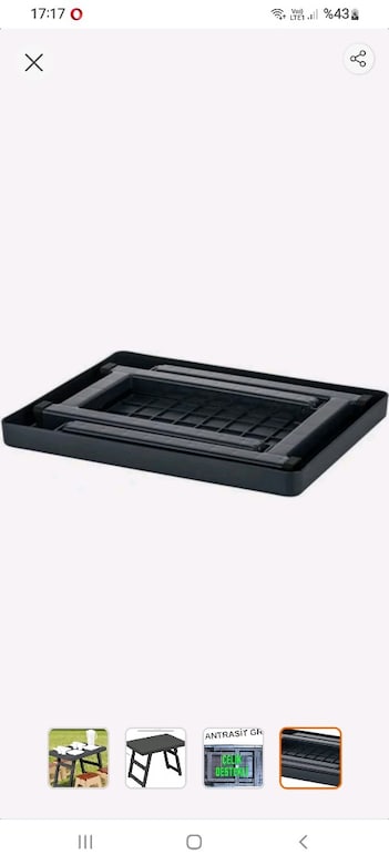 SEHPA PLASİK PIKNIK VE KAMP KATLANABILIR YESIL 2 adeti - 3