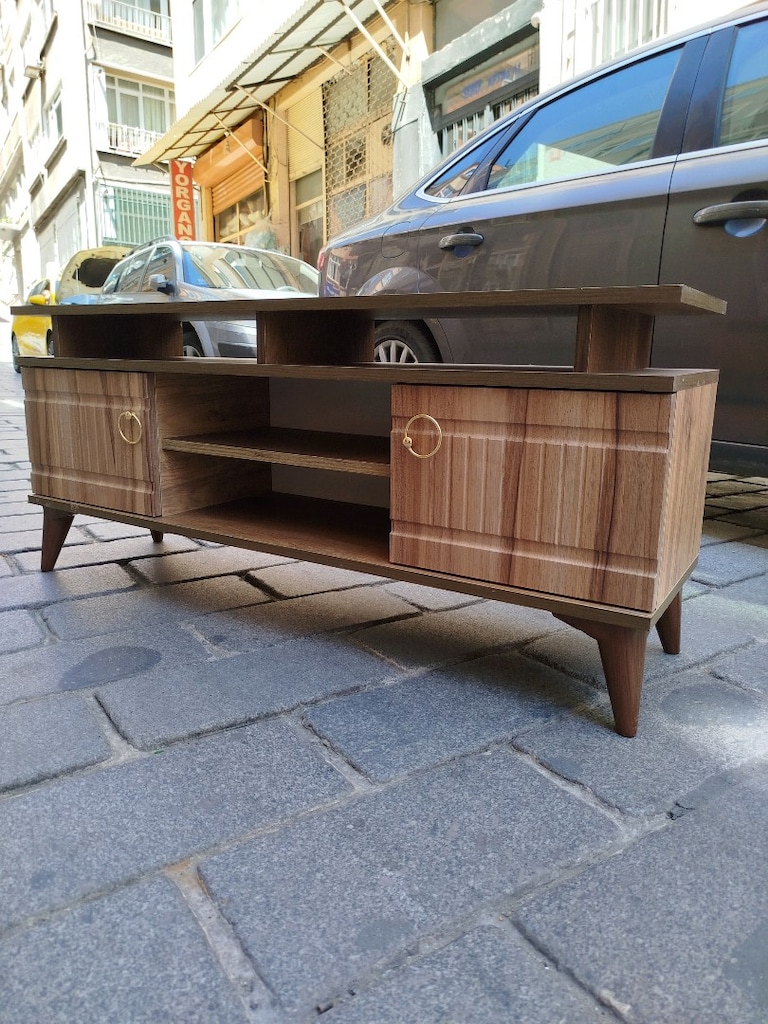 ahşap model tv ünitesi - 9