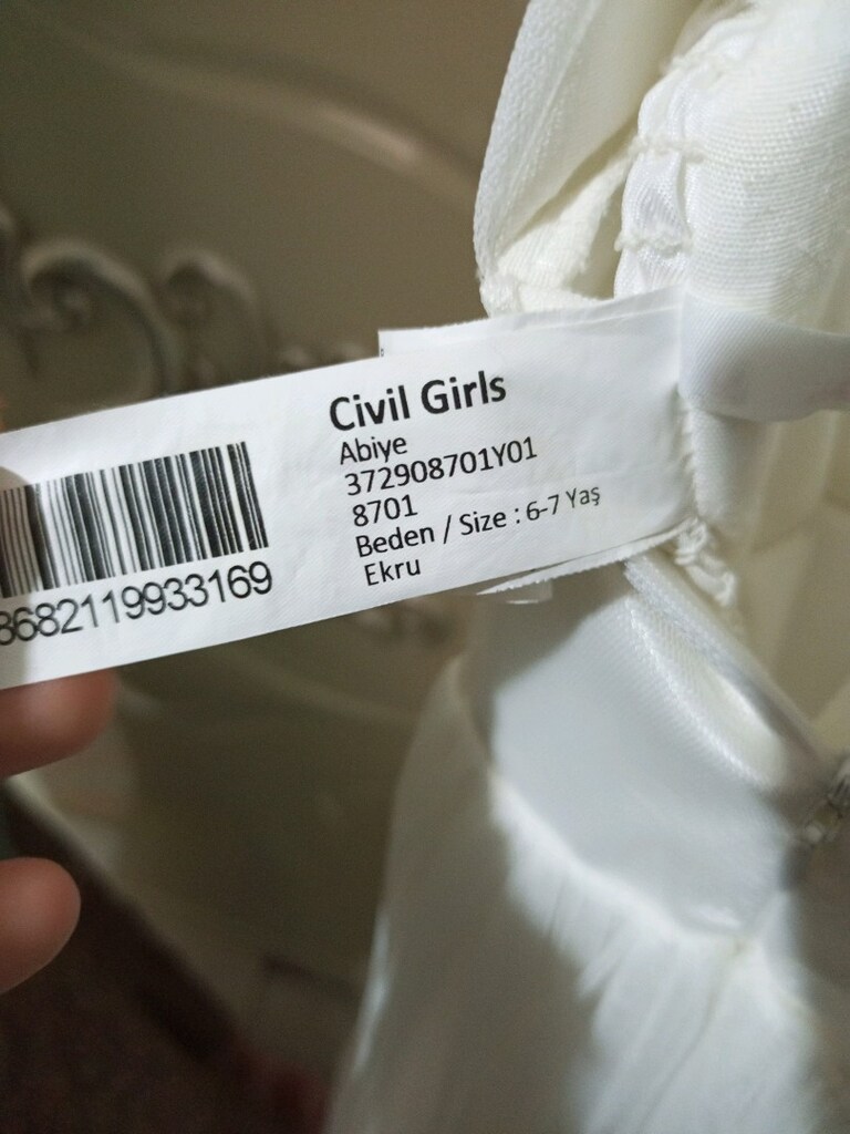 civil kız çocuk abiye - 6