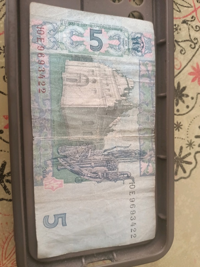 Ukrayna parası 5 grivna - 2