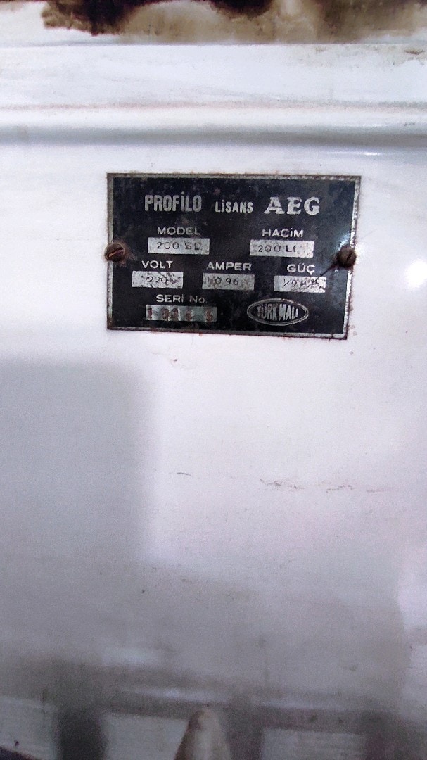 antika AEG buzdolabı - 2