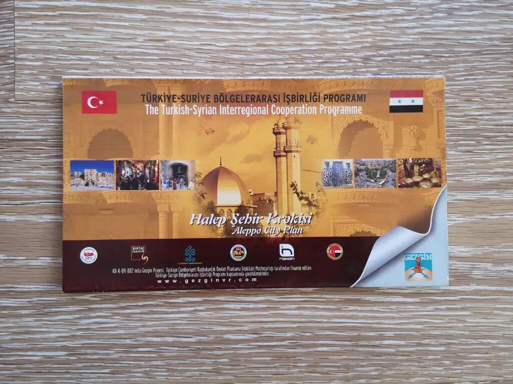 SURİYE/HALEP ŞEHRİNE AİT KİTAP, DVD, KROKİ SETİ - 2