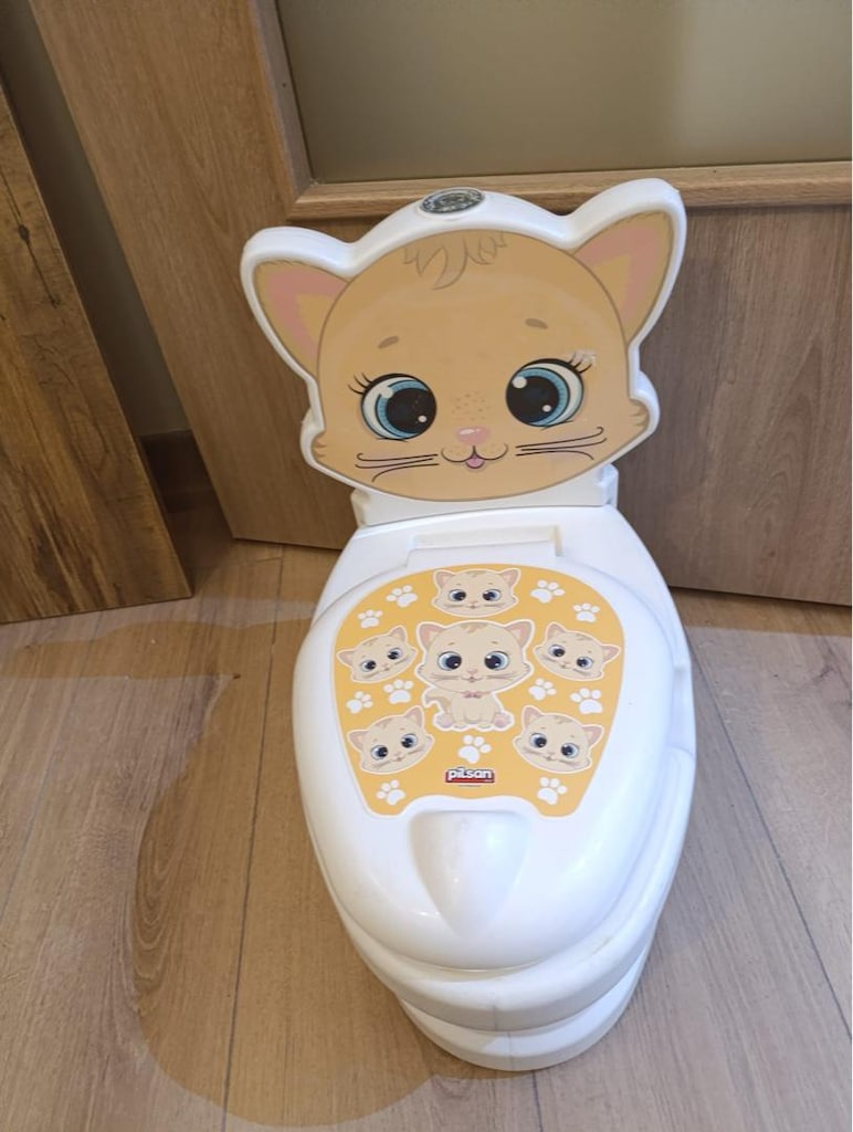 Pilsan Kedi Desenli Çocuk Lazımlığı - 2