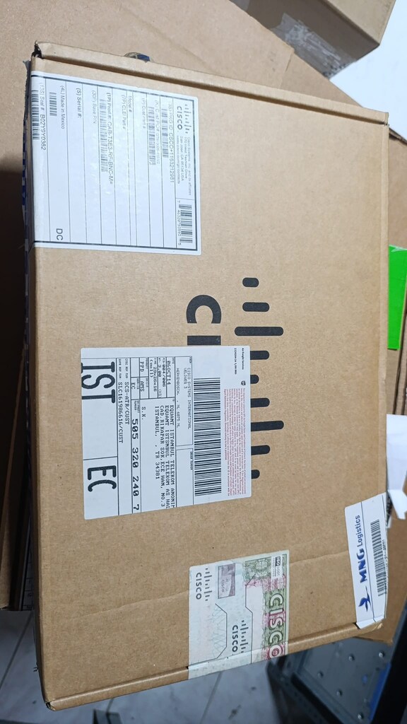 Cisco CAB-T3E3-RF-BNC-M= T3/E3 Network Koaksiyel Kablo (Sıfır/Kutulu) - 2