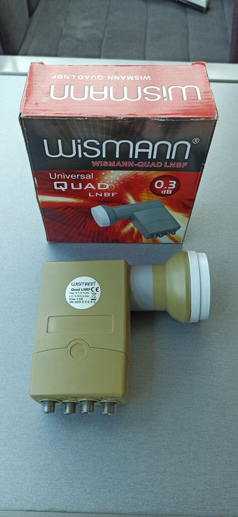 ÇANAK ANTEN-HEMCO MARKA-SIFIR-VE WİSMANN LNB 4 ÇIKIŞLI - 5