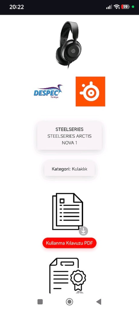 SIFIR SteelSeries Arctis Nova 1 - 9