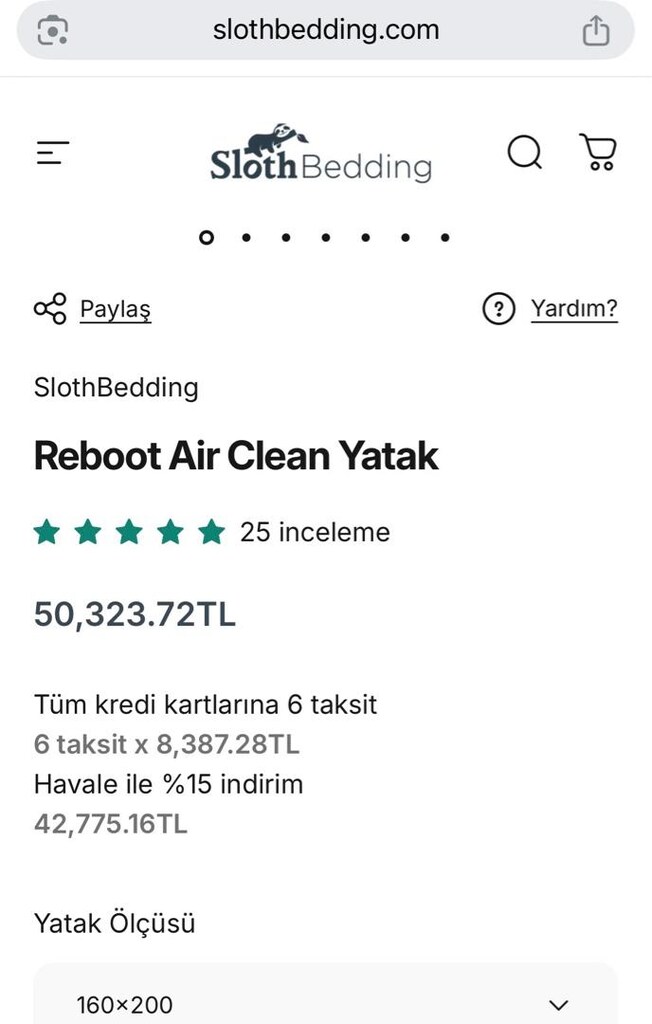 160*200 Çift Kişilik Yatak - 7