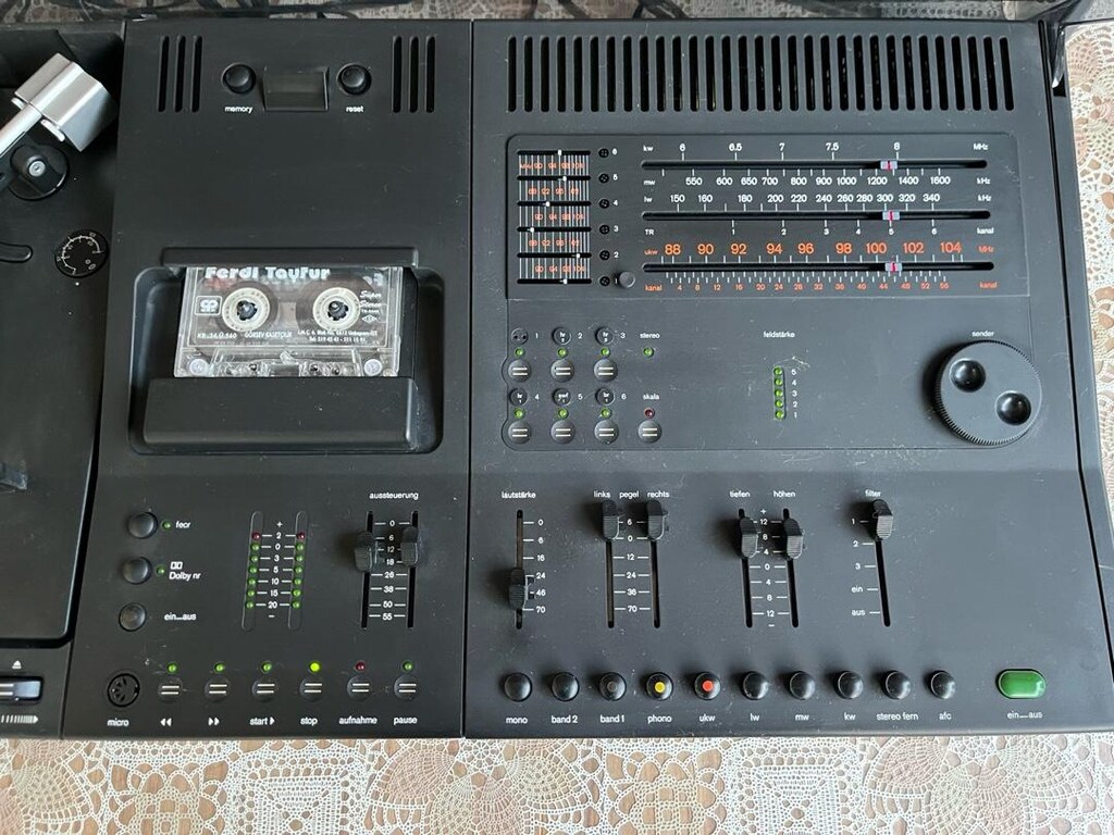 Braun Plak Teyp Kaset Çalar PC4000 Heco Hoparlörler - 2