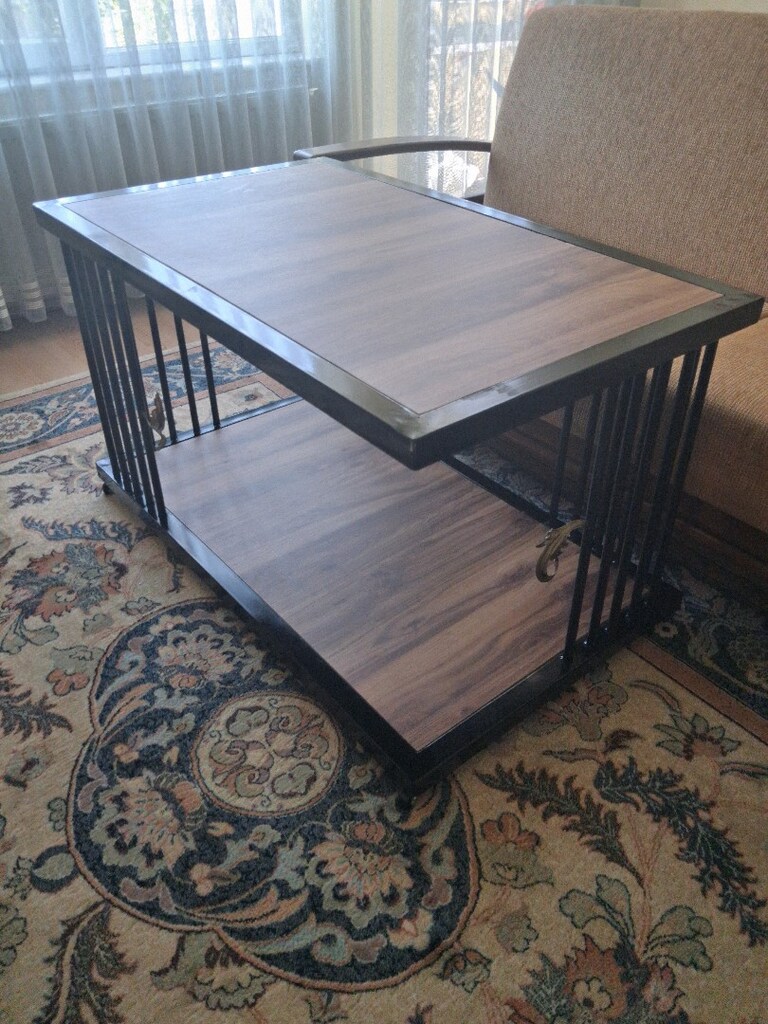 ferforje dekoratif orta sehpa - 2