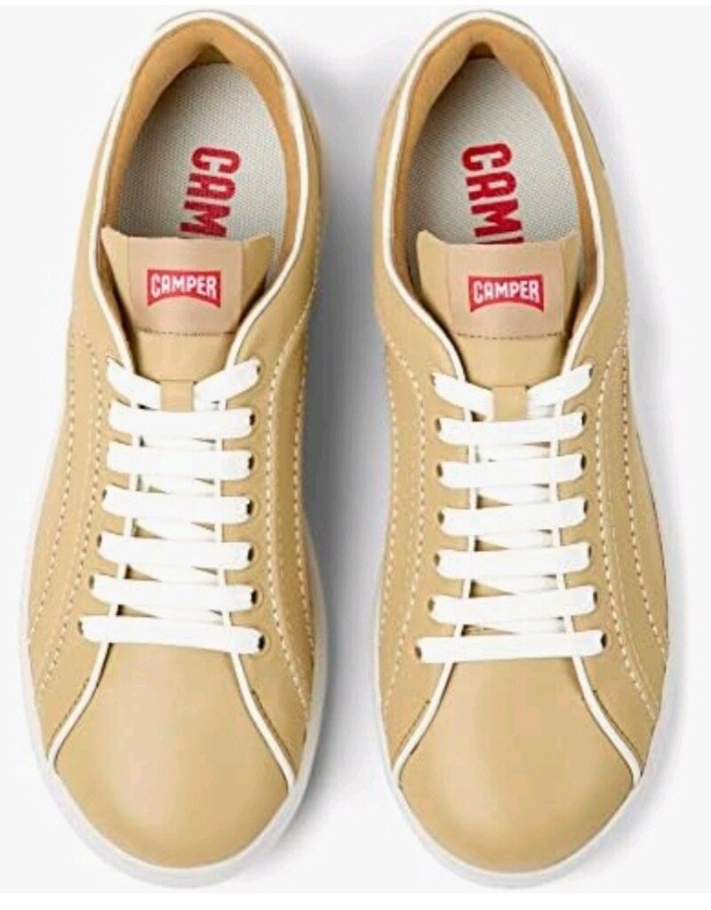 Orjinal Canper Bej Erkek Sneaker Ayakkabı - 4