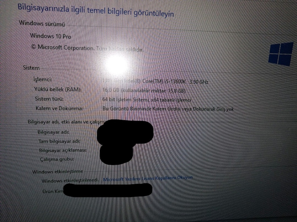 DDR5 Sistem 13600K İşlemci Uygun Fiyatlı Komple Set. - 2
