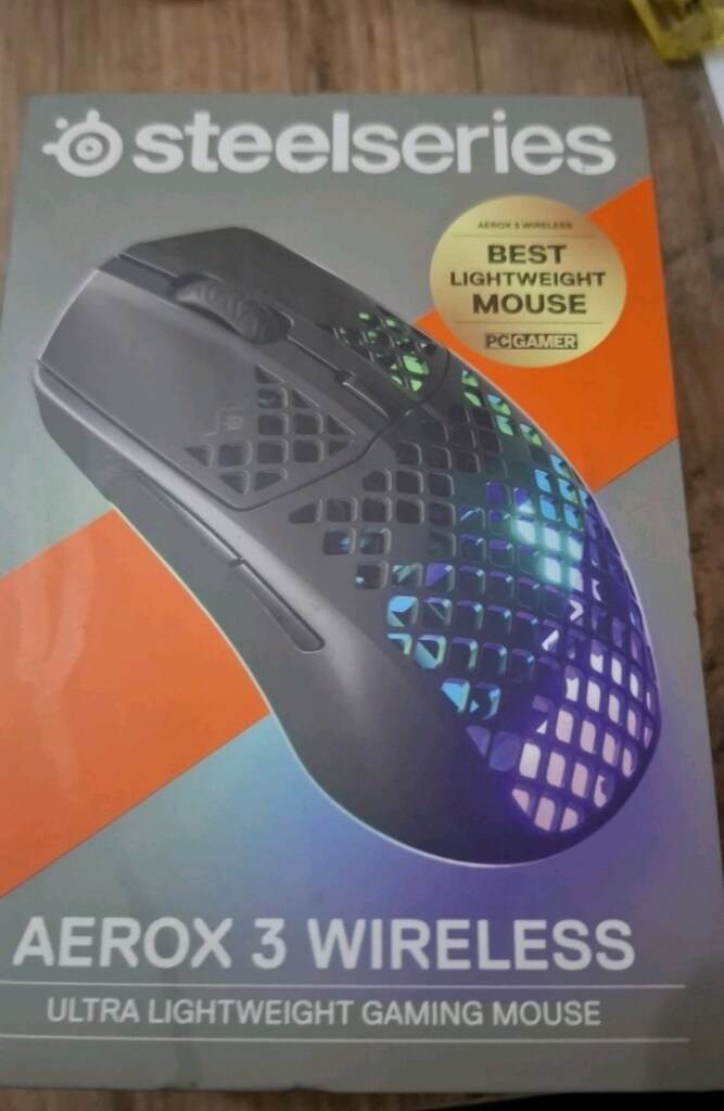 Çok Temiz SteelSeries Aerox 3 Wireless Kablosuz Oyuncu Mouse - Kutulu - 2