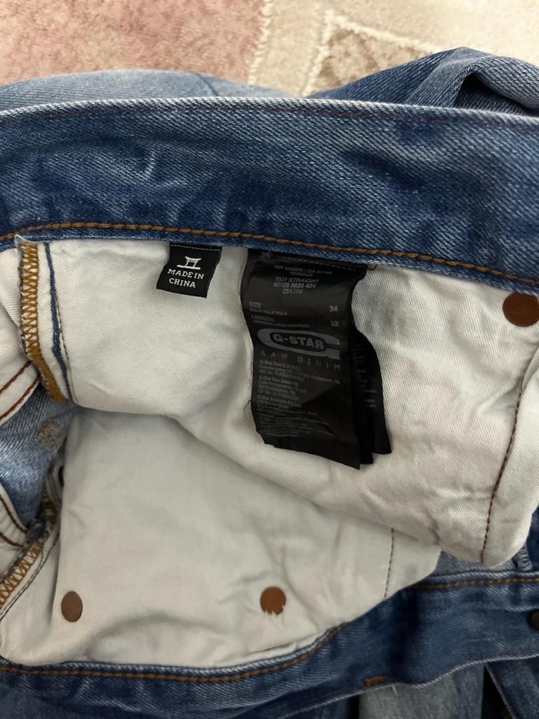 G-Star Raw 3301 slim fit koton - 5
